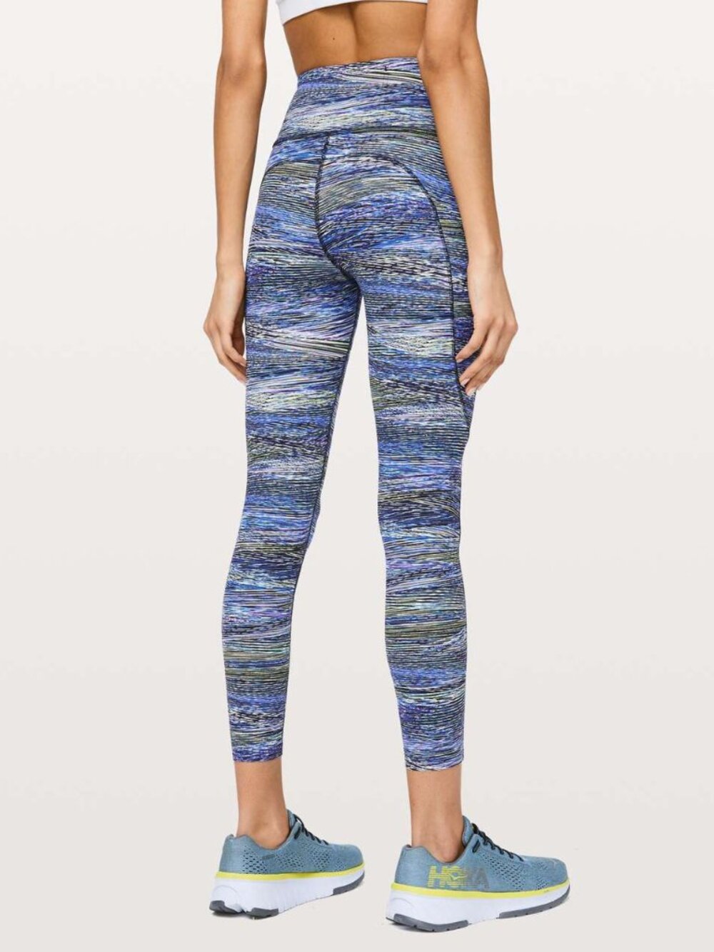 NWOT Lululemon Fast Free Tight II 25" Non-Reflective Nulux Interconnect Blue 0